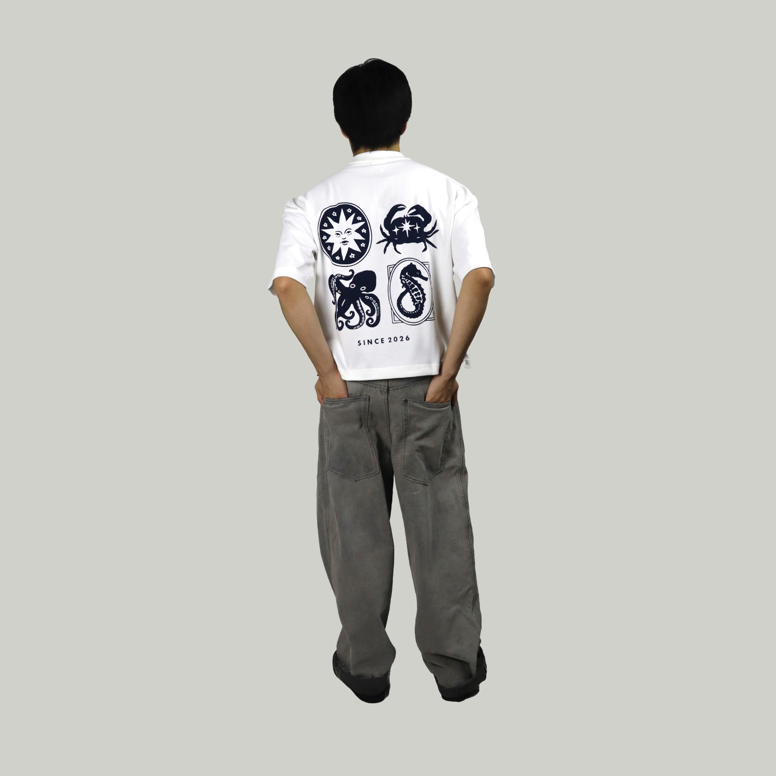 Ocean From - Boxy tee